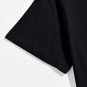 Erkek Boston Casual Minimalist İngilizce Metin Grafik Bol Kesim Kısa Kollu Tişört, Seyahat İç