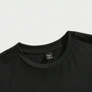Erkek Büyük Beden Slim Fit Kısa Kollu Yuvarlak Yaka Tişört, Şık ve Rahat, Yaz