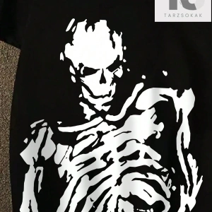 Erkek Çiçek & Slogan Grafikli Tişört