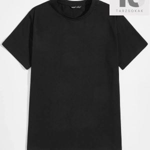 Erkek Çiçek ve Harf Grafikli Tişört