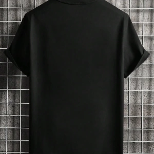 Erkek Crewneck Günlük Kısa Kollu Tişört, Seyahat İçin Uygun