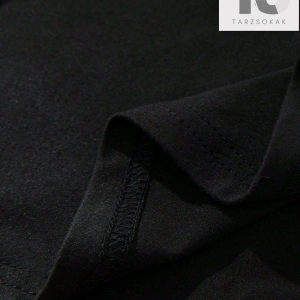 Erkek Dolar İşareti ve Harf Baskılı Yuvarlak Yaka Kısa Kollu Tişört