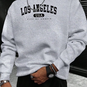 Erkek Düz Renk Düşük Omuz Bol Kesim Kapşonlu Sweatshirt Bağcıklı