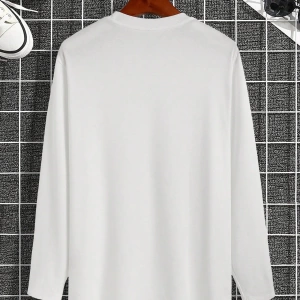 Erkek Düz Renk Düşük Omuz Bol Kesim Kapşonlu Sweatshirt Bağcıklı