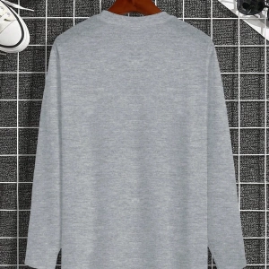 Erkek Düz Renk Düşük Omuz Bol Kesim Kapşonlu Sweatshirt Bağcıklı