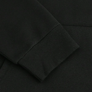 Erkek Düz Renk Düşük Omuz Bol Kesim Kapşonlu Sweatshirt Bağcıklı