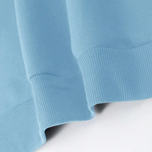 Erkek Düz Renk Düşük Omuz Bol Kesim Kapşonlu Sweatshirt Bağcıklı