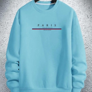 Erkek Düz Renk Düşük Omuz Bol Kesim Kapşonlu Sweatshirt Bağcıklı