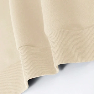 Erkek Düz Renk Düşük Omuz Bol Kesim Kapşonlu Sweatshirt Bağcıklı