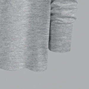Erkek Düz Renk Düşük Omuz Bol Kesim Kapşonlu Sweatshirt Bağcıklı