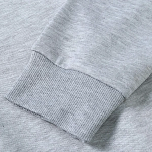 Erkek Düz Renk Düşük Omuz Bol Kesim Kapşonlu Sweatshirt Bağcıklı