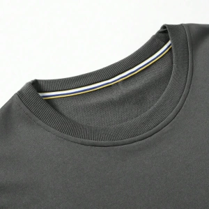 Erkek Düz Renk Düşük Omuz Bol Kesim Kapşonlu Sweatshirt Bağcıklı