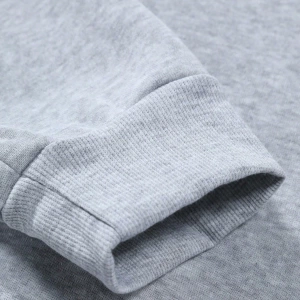 Erkek Düz Renk Düşük Omuz Bol Kesim Kapşonlu Sweatshirt Bağcıklı