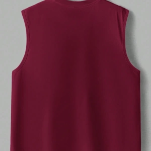 Erkek Düz Renk Günlük Geniş Askılı Tank Top