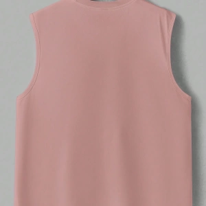 Erkek Düz Renk Günlük Geniş Askılı Tank Top