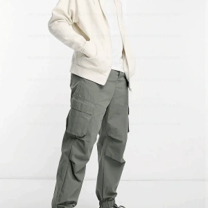 Erkek Ekru Kapüşonlu Fermuarlı 3 Üç İplik Polar Kanguru Oversize Salaş Sweatshirt Beyaz