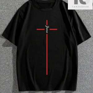Erkek Emoji Baskılı T-Shirt