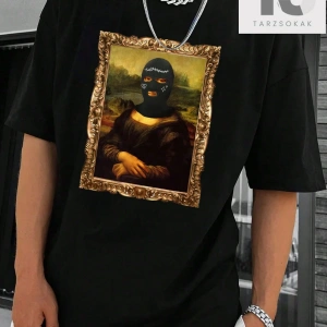 Erkek Grafik Baskılı Tişört