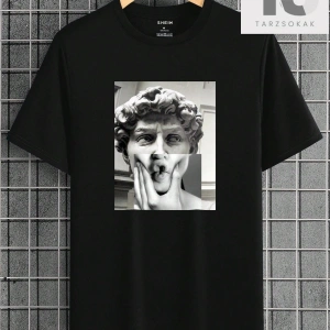 Erkek Grafikli Kısa kollu tişört