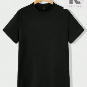 Erkek Günlük Göz Küresi ve Slogan Baskılı Tişört