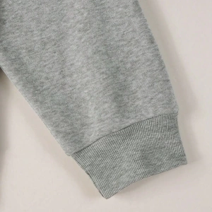 Erkek Günlük Harf Baskılı Kapüşonlu Sweatshirt Bağcıklı