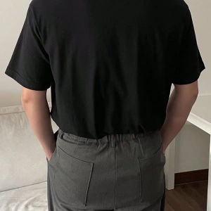 Erkek Günlük Harf Baskılı Kırmızı Tişört, Yaz