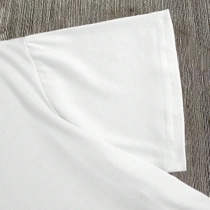 Erkek Günlük Mektup Baskılı Yuvarlak Yaka Kısa Kollu Bol Tişört