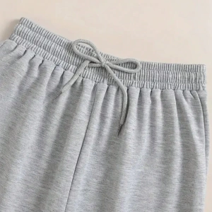 Erkek Günlük Spor Pantolonu, Bol Kesim, Bağcıklı Bel, İlkbahar ve Sonbaharda Koşu ve Yürüyüş