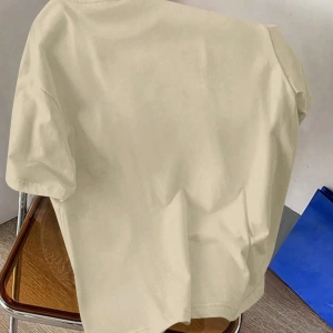 Erkek Günlük Yuvarlak Yaka Kısa Kollu Tişört, Düz Renk Minimalist Moda, İlkbahar ve Yaz Günlü