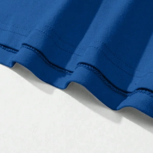 Erkek Günlük Yuvarlak Yaka Kısa Kollu Tişört, Düz Renk Minimalist Moda, İlkbahar ve Yaz Günlü