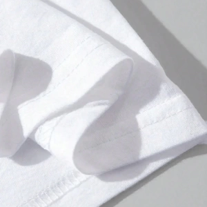 Erkek Günlük Yuvarlak Yaka Kısa Kollu Tişört, Düz Renk Minimalist Moda, İlkbahar ve Yaz Günlü