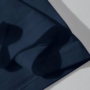 Erkek Günlük Yuvarlak Yaka Kısa Kollu Tişört, Düz Renk Minimalist Moda, İlkbahar ve Yaz Günlü