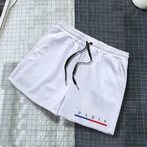 Erkek Harfli Grafik Bağcıklı Bel Şort Jogger Antrenman Baba Ve Ben