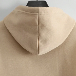 Erkek Harfli Grafik Omuzdan Askılı Moda Uzun Kollu Dışarı Çıkma Bağcıklı Kapü