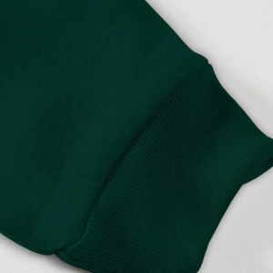 Erkek Harfli Grafik Sweatshirt Dışarı Çıkma Mürettebat Yaka Siyah Grafik Uzun