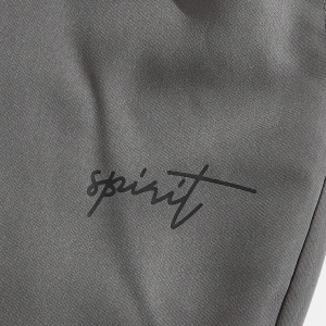 Erkek Harfli Grafik Tişört ve Bağcıklı Bel Şortu