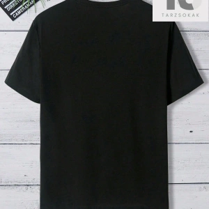 Erkek Harfli ve İskelet Baskılı Tişört