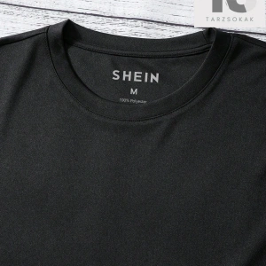 Erkek Heykel Baskılı Bol Tişört