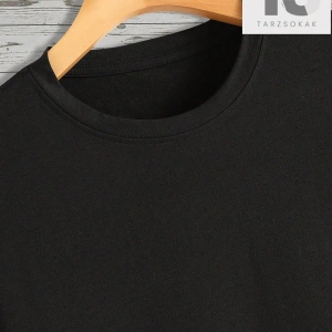 Erkek Heykel Baskılı Kısa Kollu Tişört