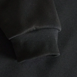 Erkek İtalyan Yaratıcı Baskılı Günlük Çok Yönlü Harfli Kapşonlu Sweatshirt Termal Astarlı