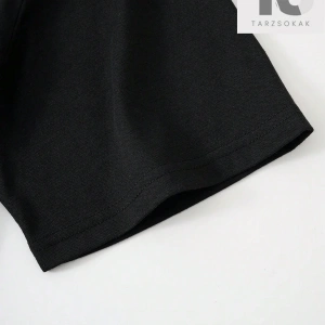 Erkek Kafatası ve Kanatlar Baskılı Tişört