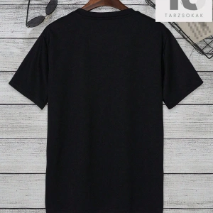 Erkek Kafatası Yazılı Baskılı Tişört