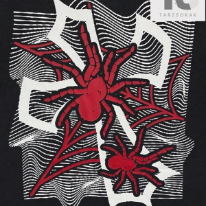 Erkek Kalp Baskılı Tişört