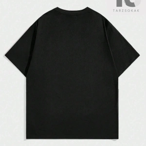 Erkek Karakter ve Harf Baskılı Tişört