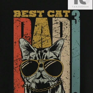 Erkek Karikatür Mektup Baskılı Tişört