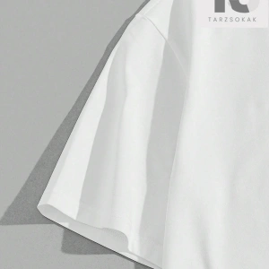 Erkek Karikatür & Slogan Grafikli Düşük Omuz Tişörtü