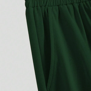 Erkek Kartal Baskılı Günlük Kısa Kollu Tişört ve Pantolon Set