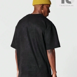 Erkek Kedi Baskılı Tişört