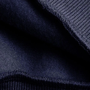 Erkek Lacivert Düz Kapüşonlu Oversize 3 iplik Şardonlu Salaş Bol Kesim Hoodie Swe Lacivert