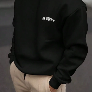Erkek Los Angeles Tasarım Metin Baskılı Günlük Seyahat Çok Yönlü Sweatshirt
